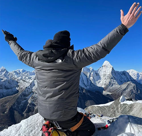 Everest Base Camp Hike With Island Peak And Lobuche Peak Climbing