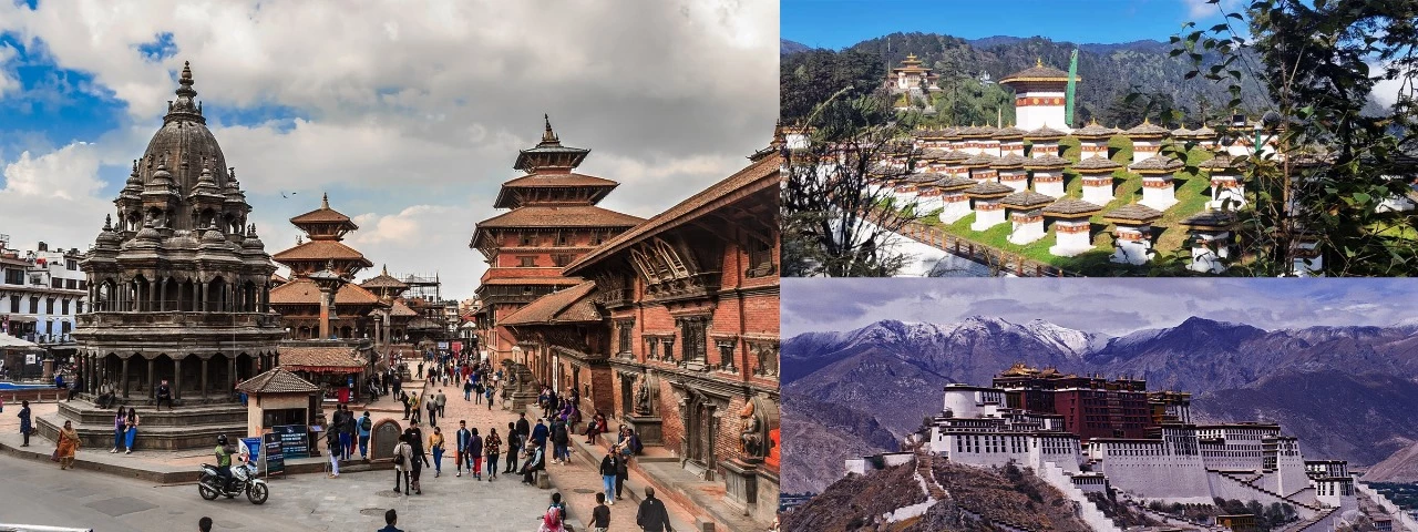 Wonderful Nepal Bhutan And Tibet Tour