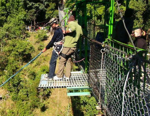 Bungee Jumping In Nepal