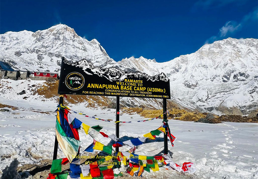 Welcome to Annapurna Base Camp