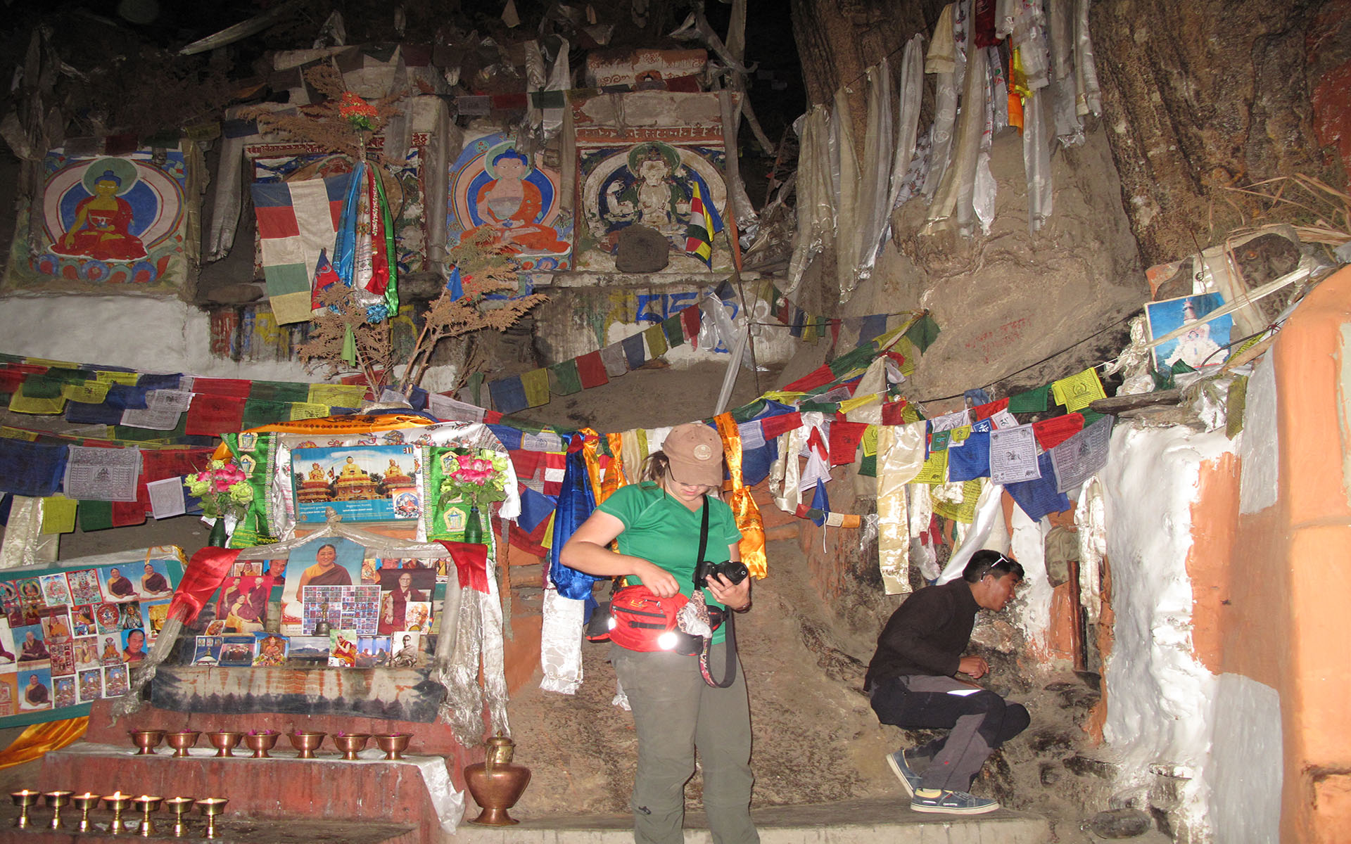 Chungsi Cave in Upper Mustang nepal 