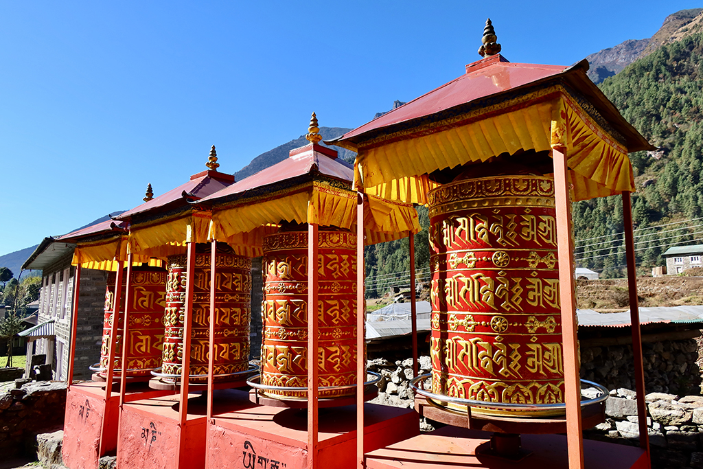 Buddhist Mani en route to EBC Trek 