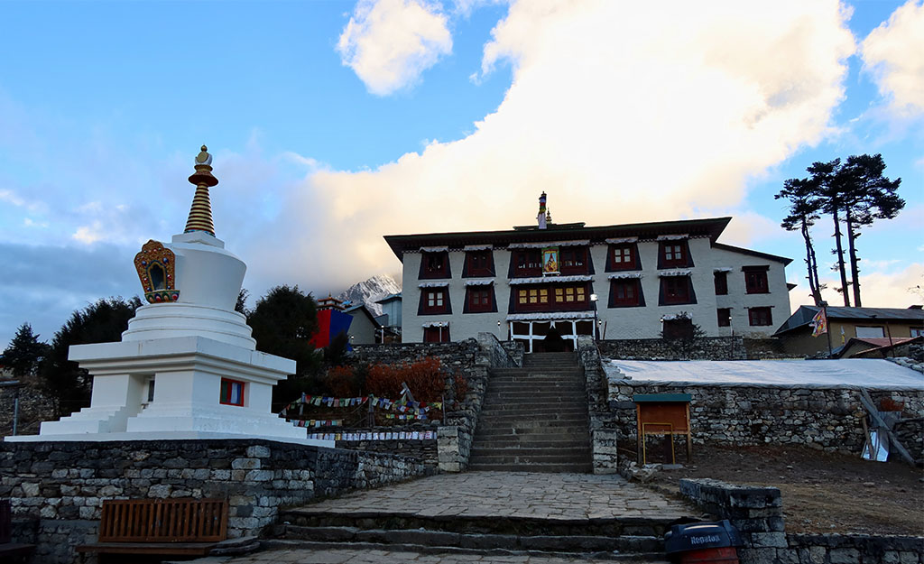 One of the popular Tengboche Monastery en route to Everest Base Camp