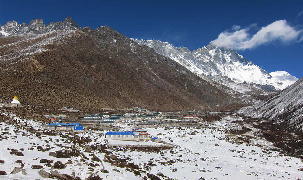 Dingboche Valley In route to Everest Base Camp Trek