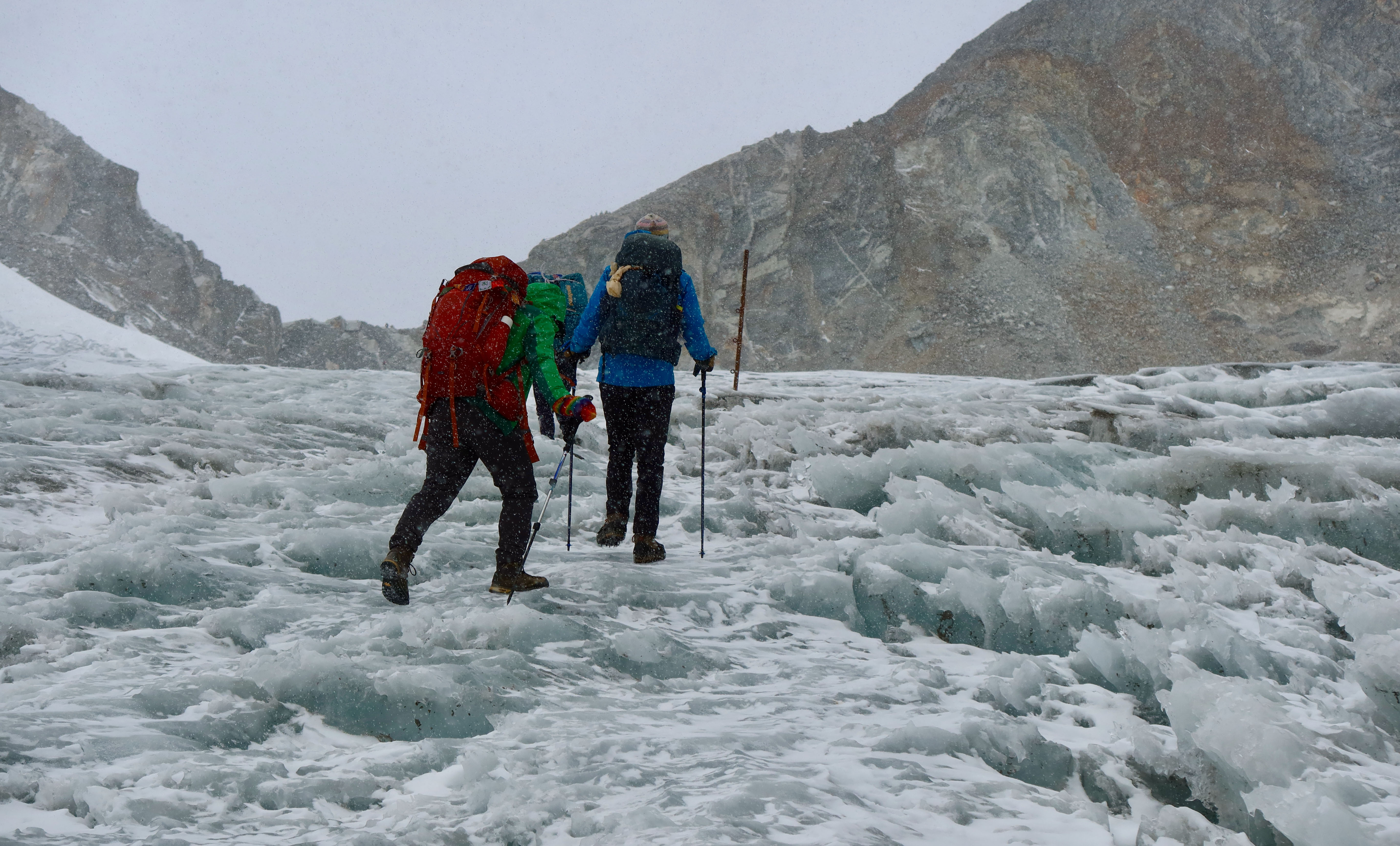 Chola Pass Crossing 