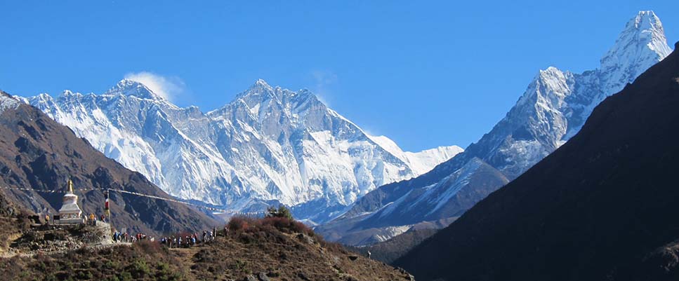 View from Everest Base Camp Trek
