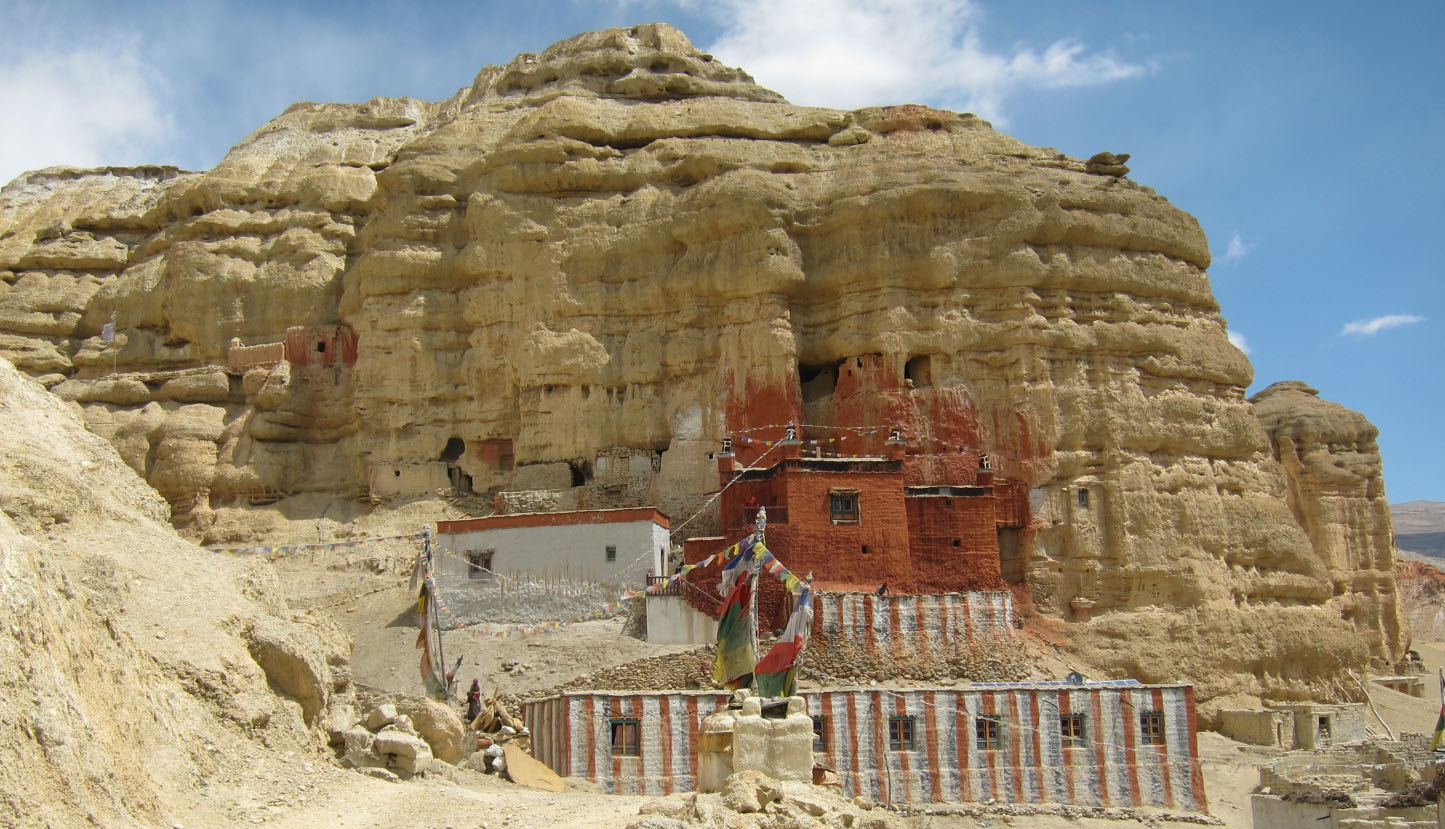 Garphu cave monastery Upper Mustang 
