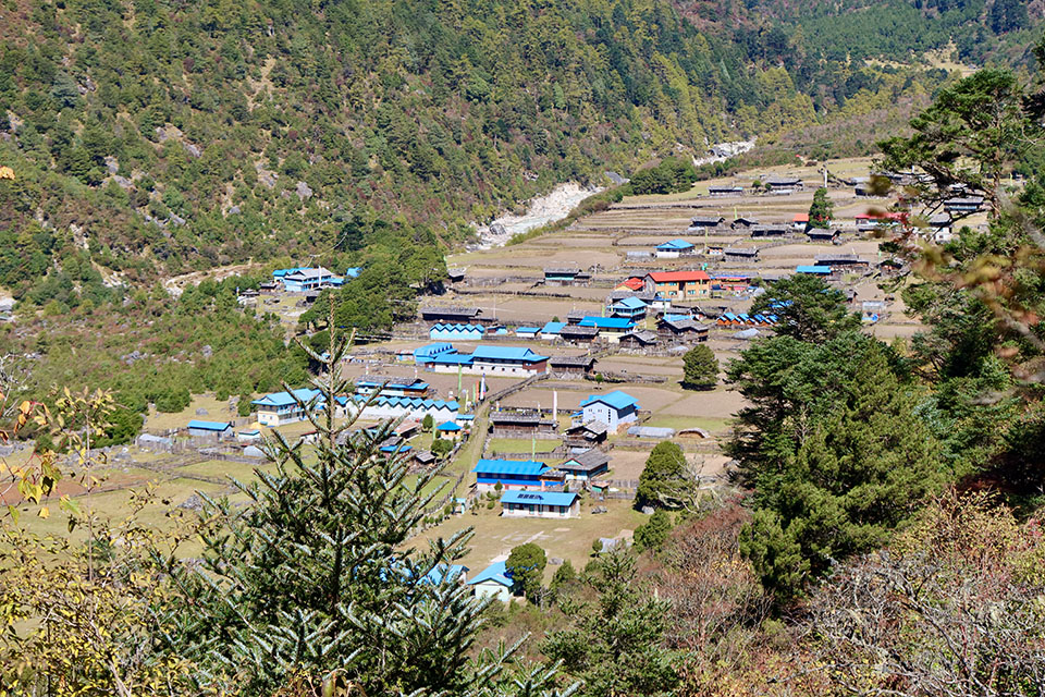 Ghunsa Village KBC North Base Camp Route