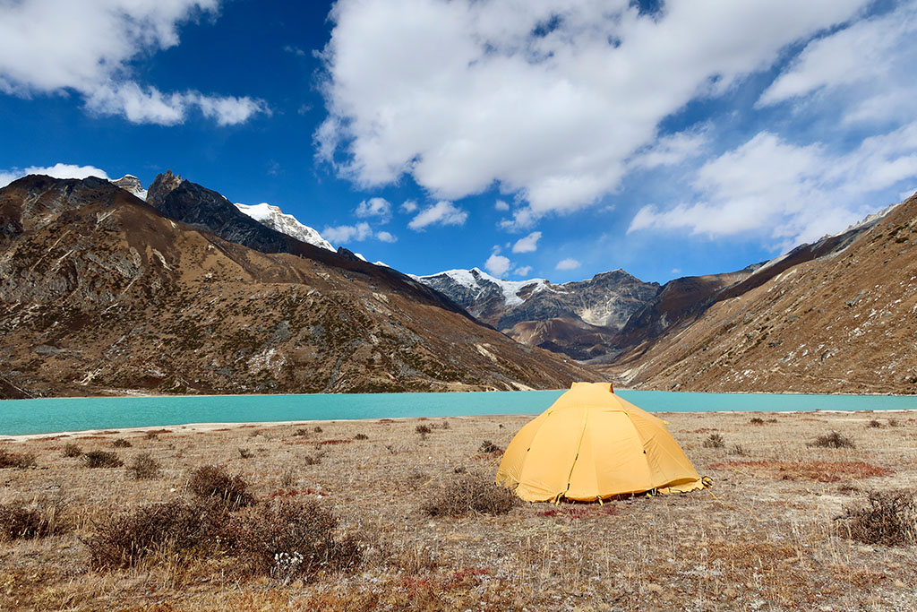 Our Camping at CheChe Pokhari Upper Yangma Valley