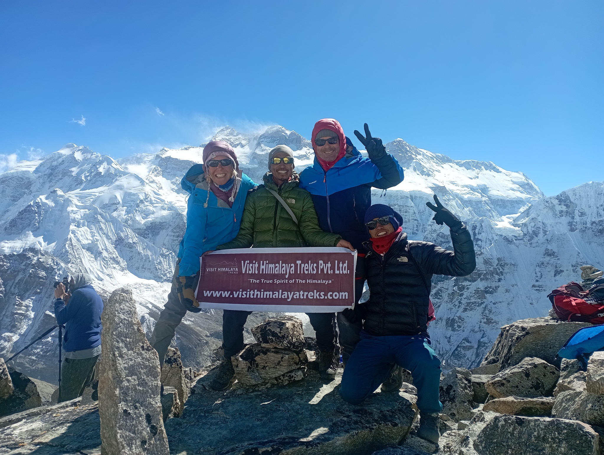 Kanchenjunga North View from Dhromo Ri View Point