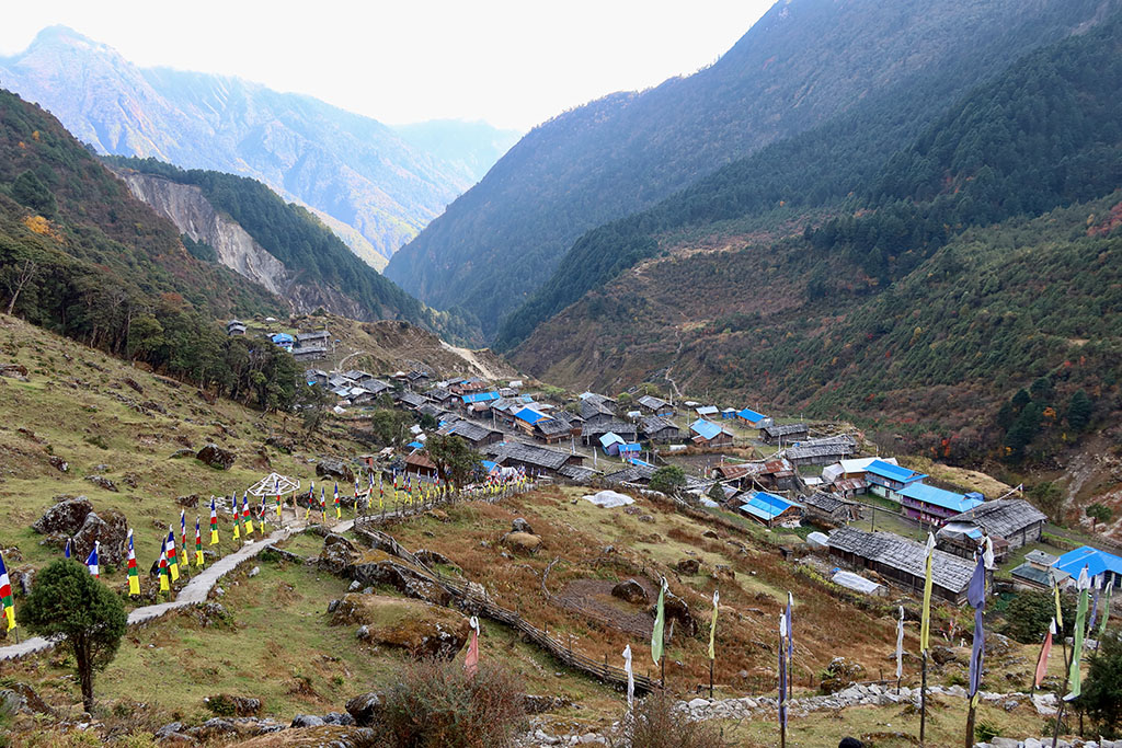 Traditional Old Olangchung Gola Village