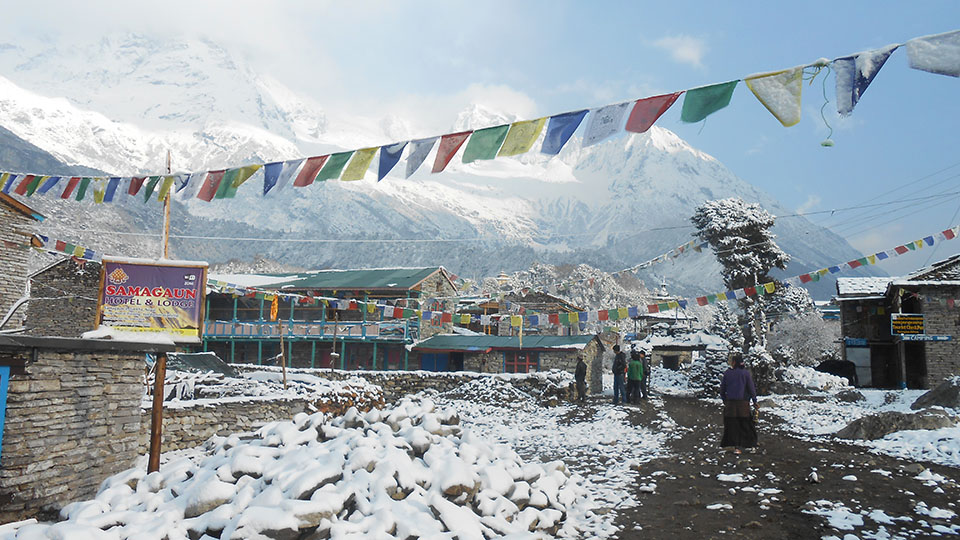 Tea House Samaguan Manaslu Circuit Trek
