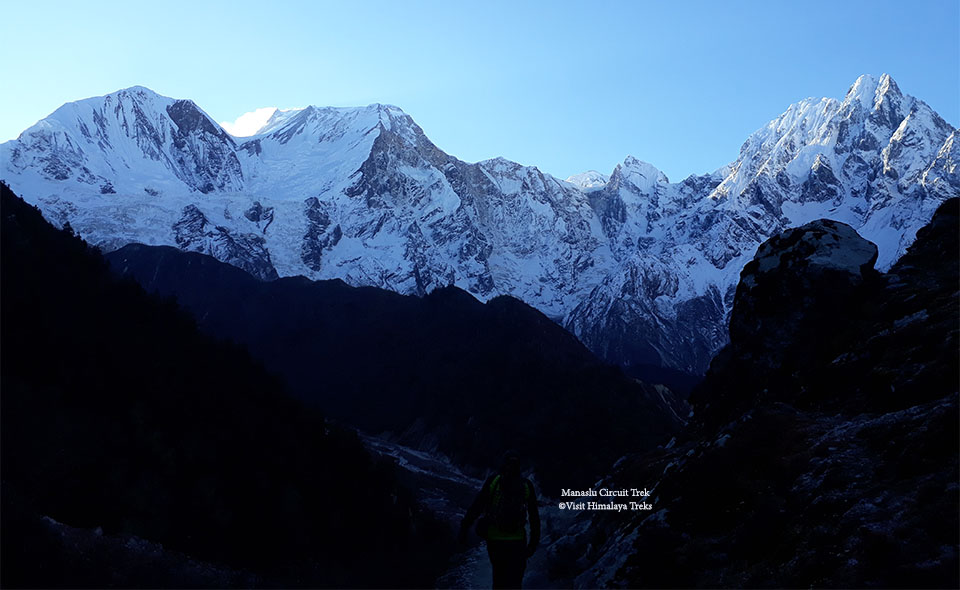 Manaslu Circuit Trek wonderful Himalayan View