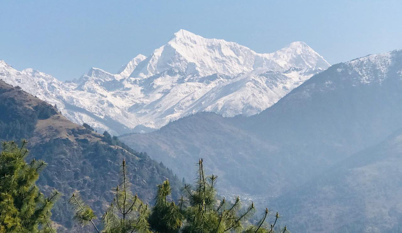 Numbur Himal view from near Junbesi village